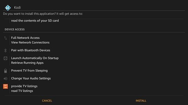 Install Kodi APK on Fire TV Stick