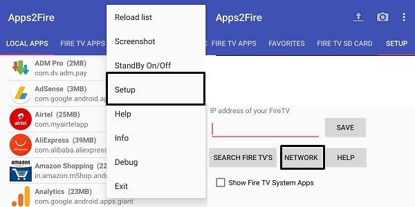 Setup Fire TV Stick - Apps2Fire