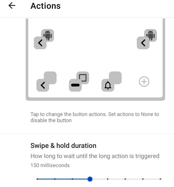 Customize Button Action - Android 10 Navigation Gestures