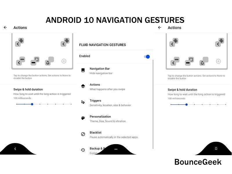 Get Android 10 Gesture Navigation on any Phone