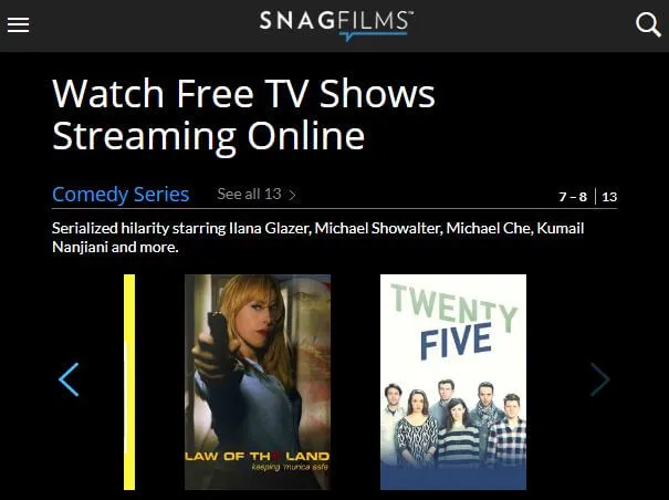 SnagFilms Watch Series Online Free