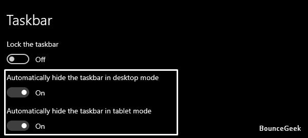 windows 10 taskbar not hiding in games windows 10 taskbar not hiding in games