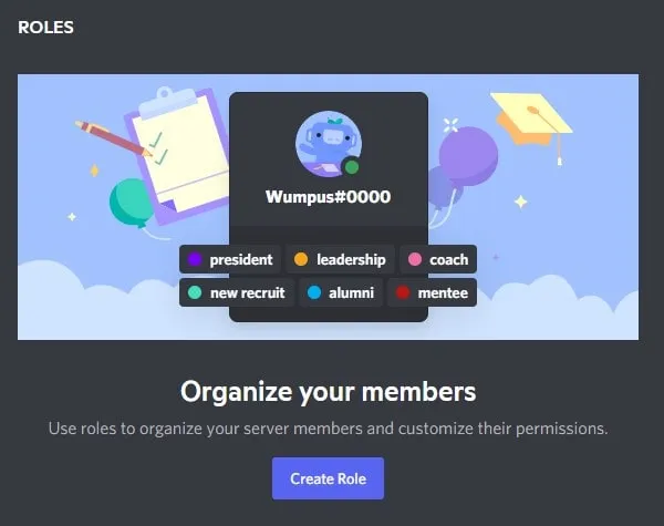 Create a new Role for Discord Server