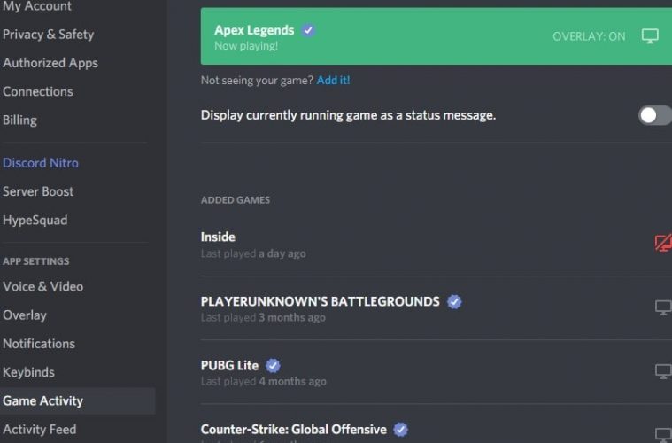 How to set Discord Custom Game Status. - BounceGeek