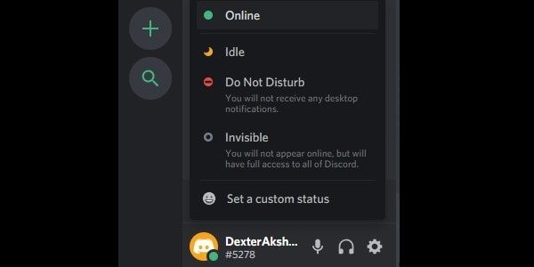 Discord Online Status