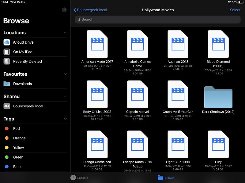 Access Shared Windows Folders on iPhone and iPad