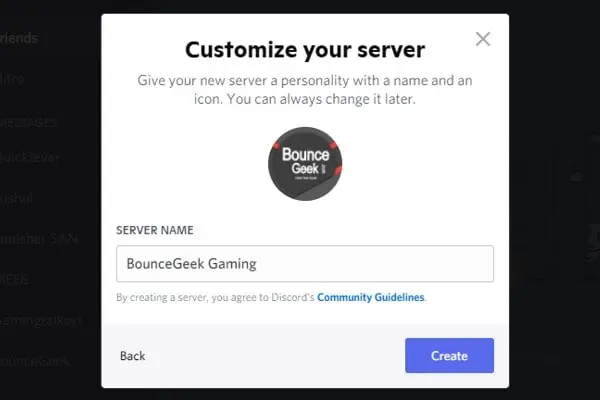 Customize Discord Server