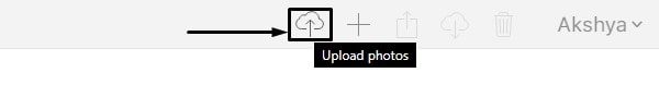 Upload Photos to iCloud