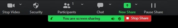Stop Screen Share on Discord