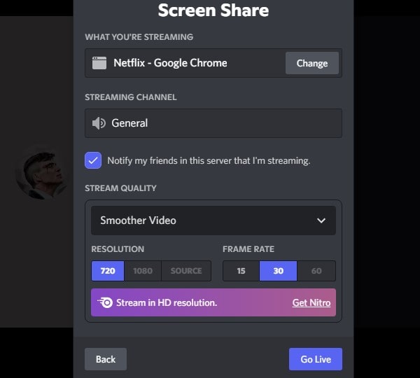 Watch Netflix with faraway Friends on Discord