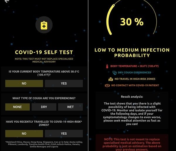 COVID-19 SELF TEST