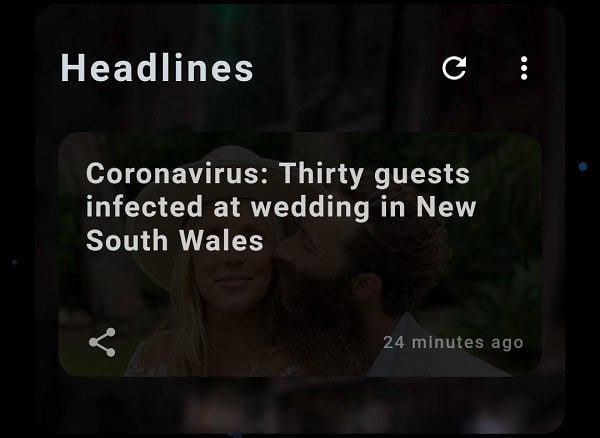 Coronavirus Headline