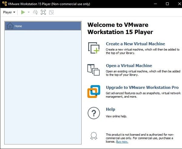 Create a new virtual machine