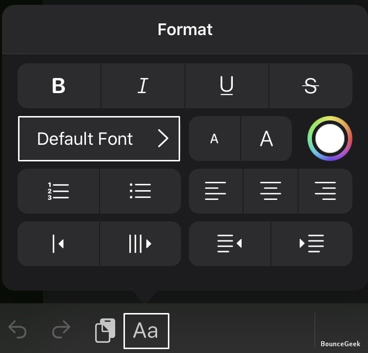 Font Manager - Default Fonts - iOS