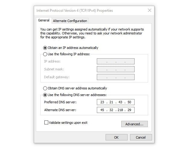 Use Proxy DNS Server