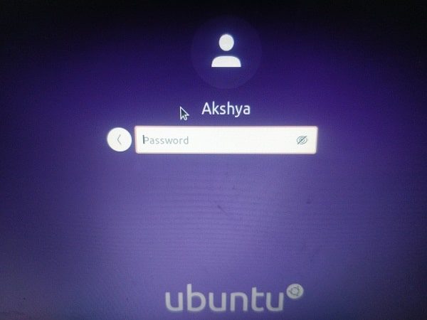 Login into Dual Boot Ubuntu 20.04 LTS with Windows 10