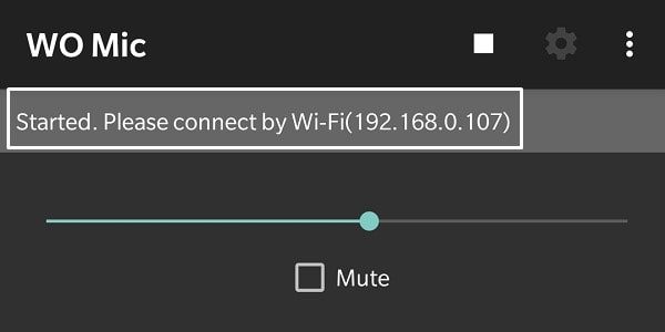 Wi-Fi IP - use Android Phone as Mic