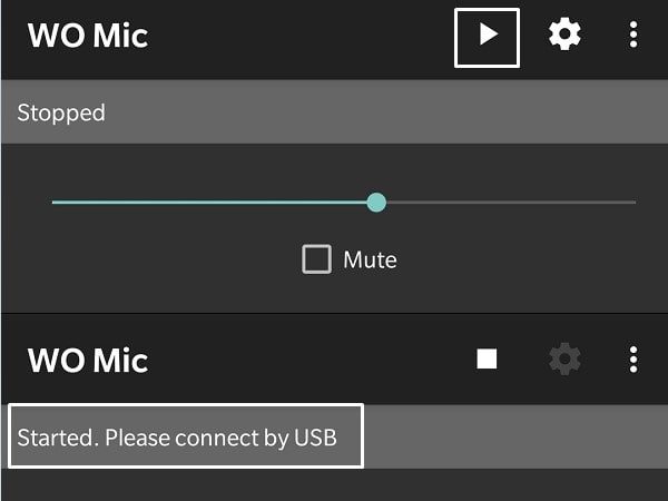 USB - use Android Phone as Mic