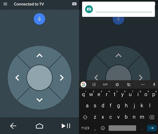 Use Smartphone as Keyboard for Android TV