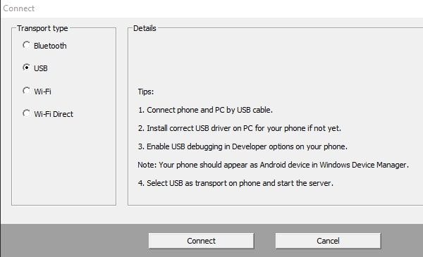 use Android Phone as USB Mic