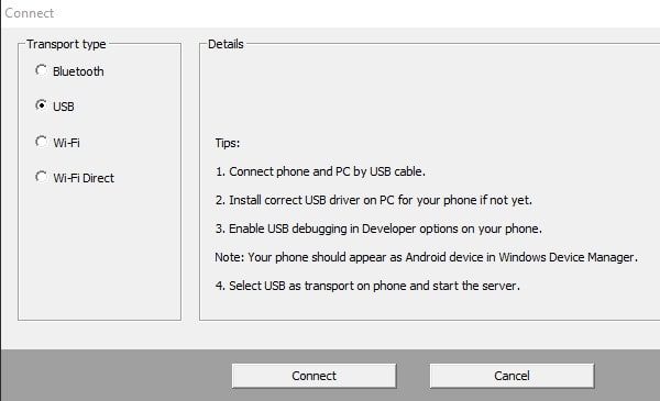 use Android Phone as USB Mic