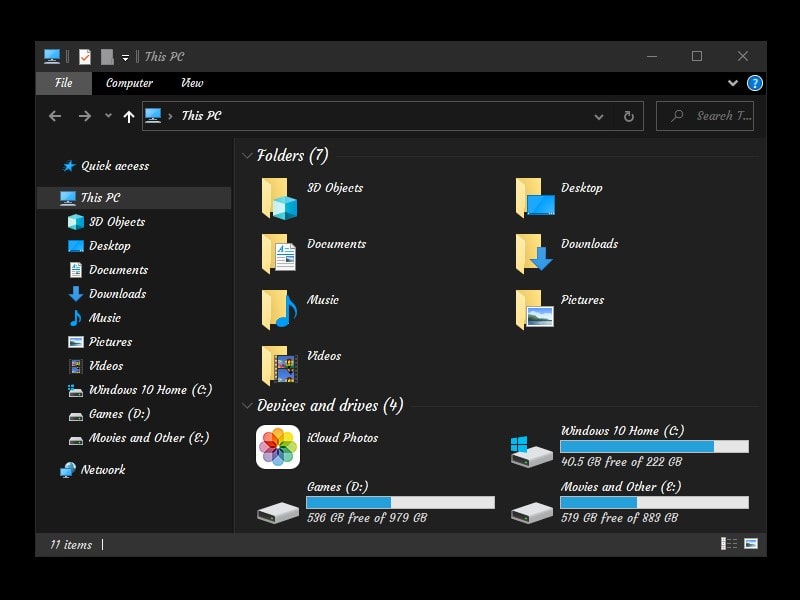Change the default system font in Windows 10
