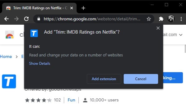 How to see IMDb ratings in Netflix on Android and Chrome - BounceGeek