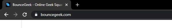 Hidden URL in Google Chrome