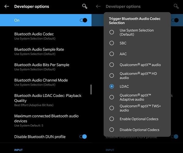 Frustration Prevention Residence Activate LDAC on Android to get better audio quality on headphones -  BounceGeek