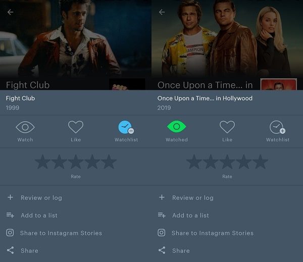 Letterboxd - Movie Tracker App