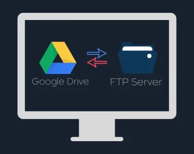 Use Google Drive as FTP Server and Network Driver