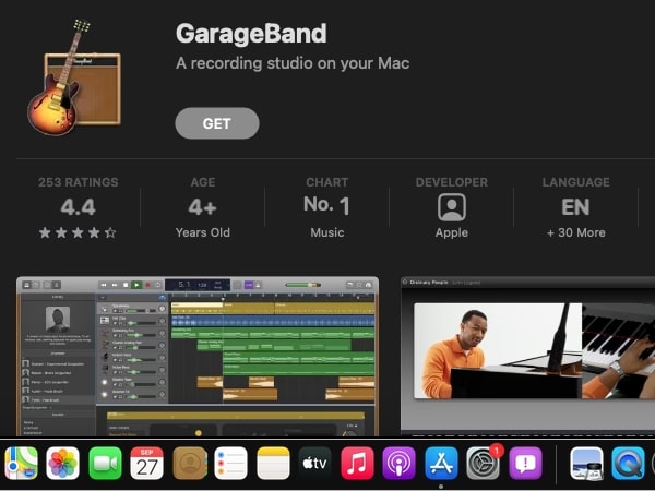 what is the windows version of garageband app