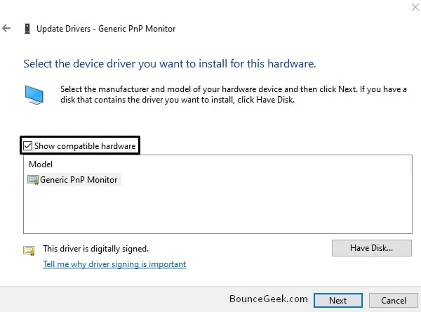 Generic PnP Monitor Driver Download Generic PnP Monitor Driver Download