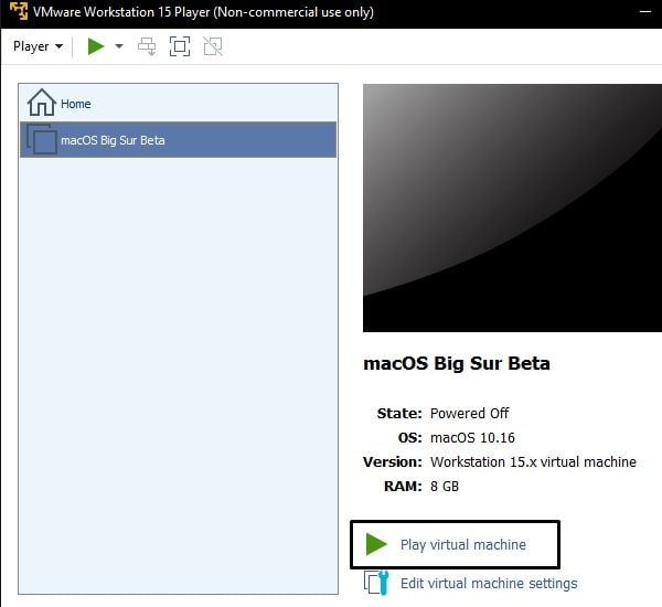 Install macOS Big Sur on VMware - Play macOS Big Sur Virtual Machine