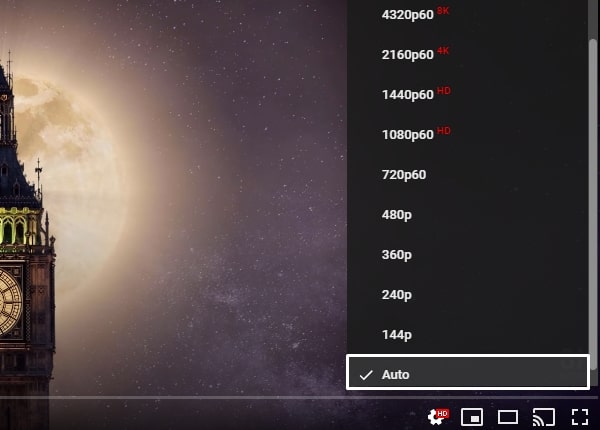 YouTube Playback ID Error Set Video Quality Auto