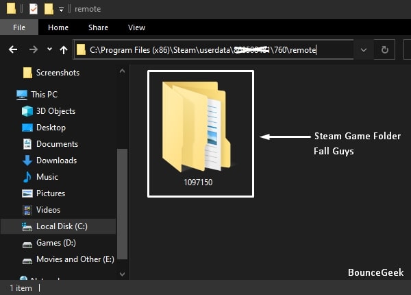 how to get to steam installation folder