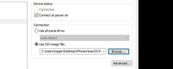 Use ISO Image File