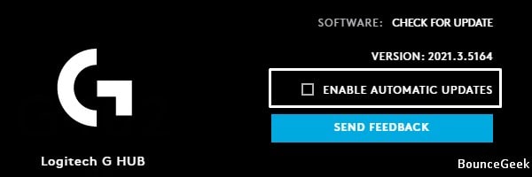 Disable Logitech G HUB Auto Updates