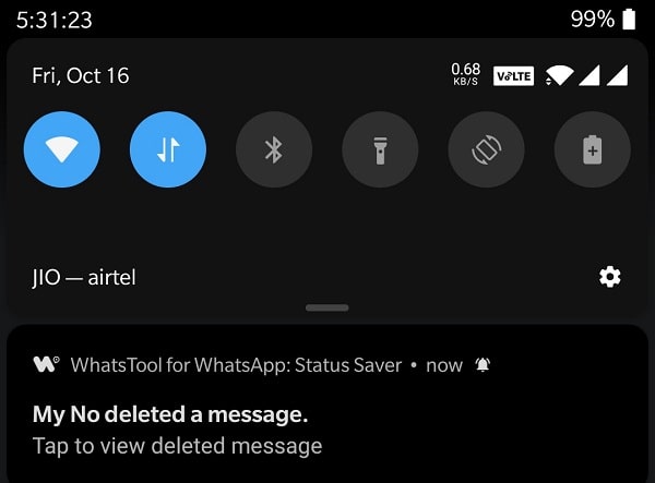 See WhatsApp Deleted Messages