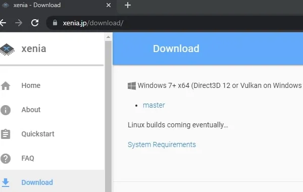 Download Xenia Xbox 360 Emulator for Windows 11 PC