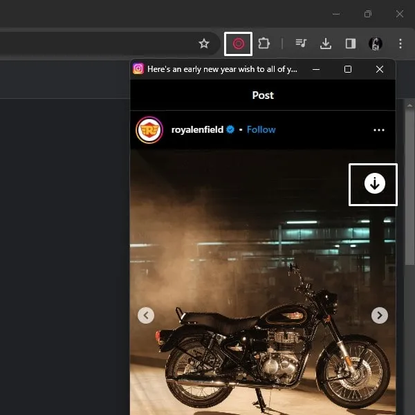 Download Instagram Photos in Computer