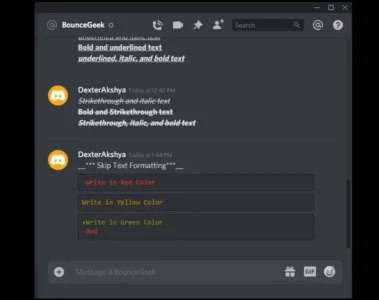 Discord Text Formatting Guide Discord Chat Commands