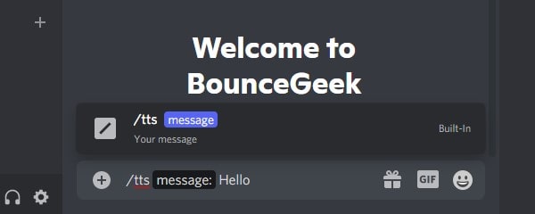 Discord Text to Speech