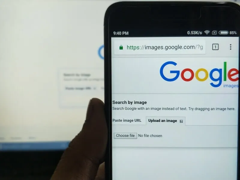 How to Reverse image search Android