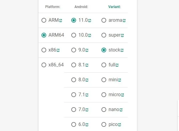 Install Stock Android to get WebView App