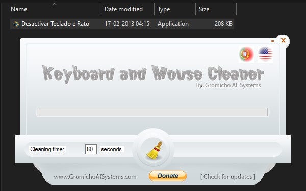 Use Keyboard and Mouse Cleaner App to Disable Laptop Keyboard and Mouse