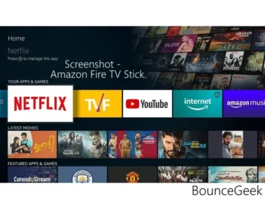 Take a screenshot on Fire TV Stick