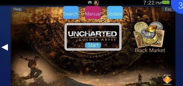 Play Uncharted PS Vita Game on Android