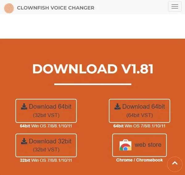 Download latest version of Clownfish