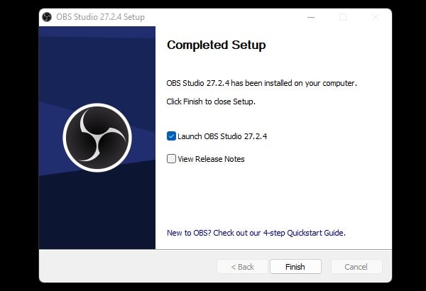 Install OBS Studio Software